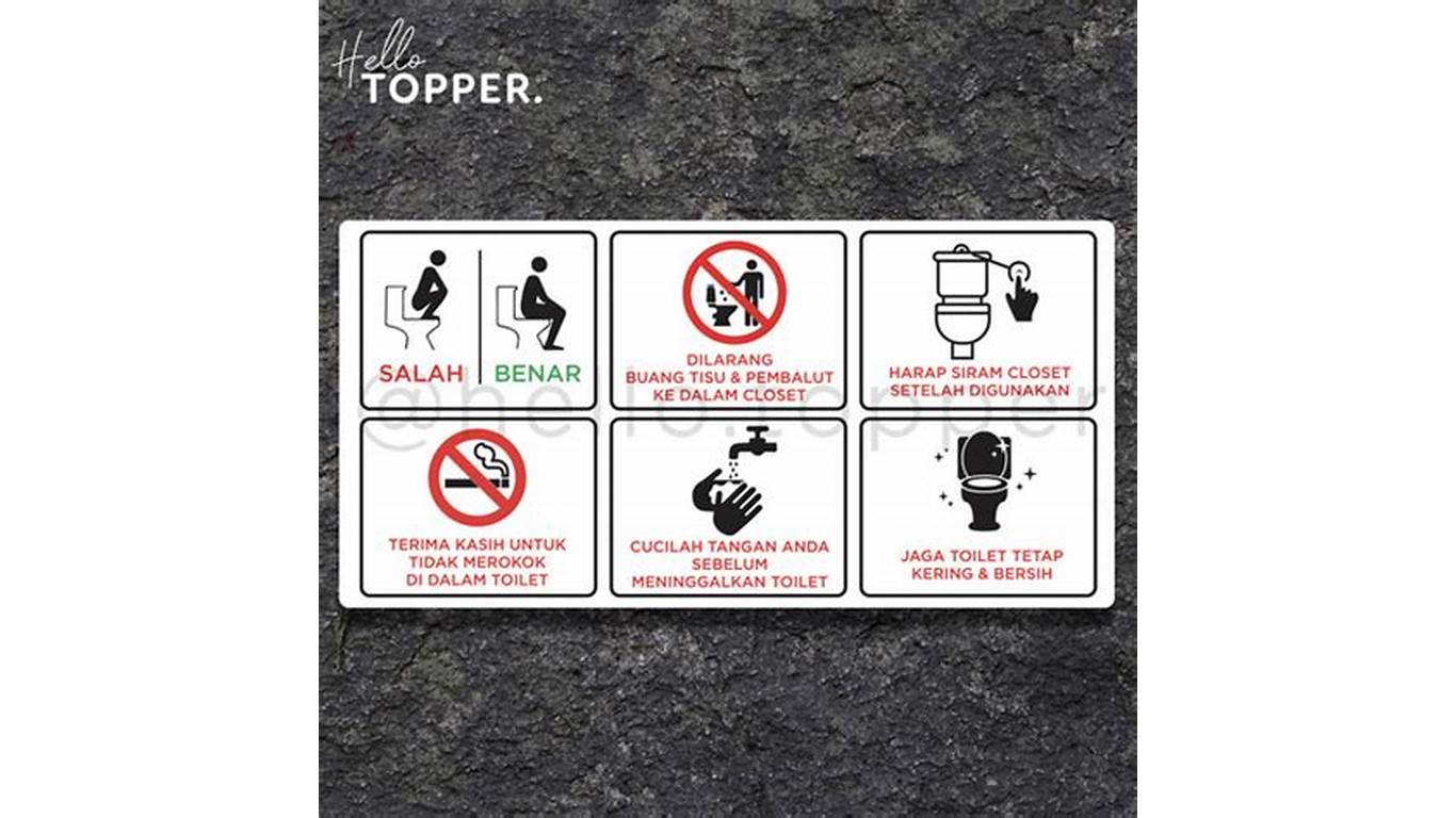 toilet sign indonesia